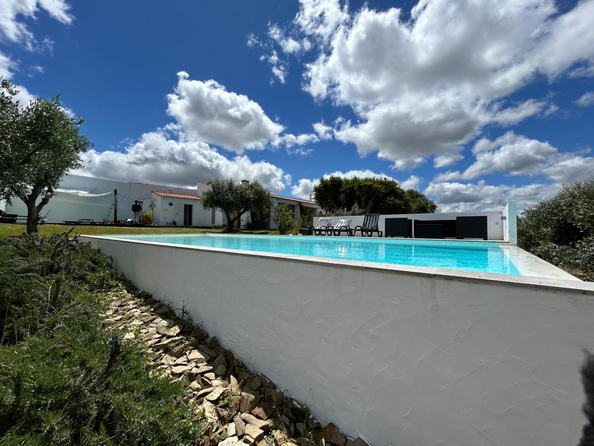 Santa Luzia  Monte Da Alameda - Piscina Aquecidaヴィラ エクステリア 写真